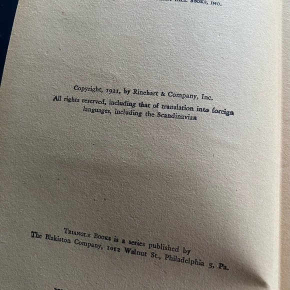 1921 Edition of The Flaming Forest Book by James Oliver Curwood - Picture 5 of 9